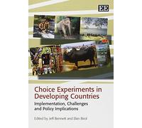 Ekin Birol Choice Experiments in Developing Countries (Tascabile)