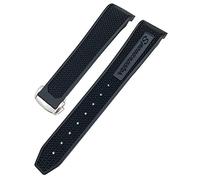 EKINS Donne Uomini Cinturini Per Omega Sxwatch Speedmaster 007 Seamaster 300 AT150 Cinturino In Silicone 21mm Cinturino Della Vigilanza Del Silicone, 21mm, Acetato, Non pietra preziosa
