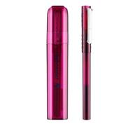 EKINS EF - Penna con punta dorata iridio da 0,35 mm, con inchiostro simile a una stella, può cambiare inchiostro per gli studenti e praticare la scrittura (rosa (rosso)