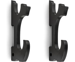 Ekkhysis Supporto per spada da parete a 2 livelli, gancio Katana, regolabile, per spada samurai, Tanto Rapier, spada leggera, Cosplay