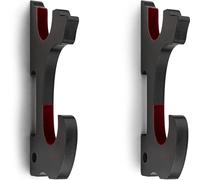 Ekkhysis Supporto per spada da parete a 2 ripiani, in velluto, imbottito, con gancio per Katana, regolabile, per Samurai, Spada, Tanto, Rapier, spada leggera, Cosplay