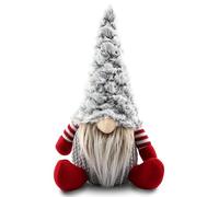 EKKONG Natalizie Gnomo Decorazioni, Gnomo di Babbo Natale Peluche, Gnomo di Peluche per Decorazioni Natalizie,Babbo Natale Nano Scandinavo, Gnomo Natalizio Svedese (201925hui)