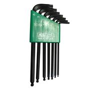 Eklind 10007 - Chiave a L a stella Torx, 7 pezzi, serie lunga T10-T40