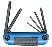 Eklind 25169 taglia 2 - 6 mm ball-hex Series ergo-fold set pieghevole con manico ergonomico - acciaio inox (pezzi)