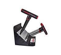 EKLIND Power-T 60914 - Chiave a brugola esagonale con manico a T, set da 11 pezzi, misure da 5/64-3/8 9" con supporto