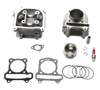 eKmRFN Kit Cilindro da Corsa Big Bore da 52mm 105cc e Gruppo Testa Compatibile con 50 Filly Like People S Super 8 Vitality VP 50cc 4T
