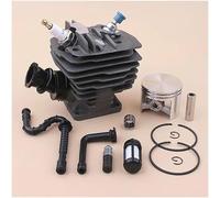 eKmRFN Kit pistone Cilindro da 48 mm for MS360 036 034 | Valvola di decompressione del collettore di aspirazione della Linea del Filtro dell'olio del Carburante Inclusa