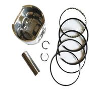 eKmRFN Kit pistone EX13 58mm Compatibile con EX13D 4.5HP Motore a 4 Tempi Cilindro dell'Acqua Anello Pin Clip di Montaggio