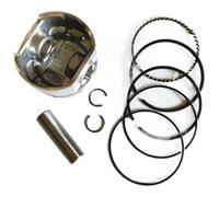 eKmRFN Kit pistone EX13 58mm Compatibile con EX13D 4.5HP Motore a 4 Tempi Motore Cilindro dell'Acqua Anello Pin Clip Gruppo HH
