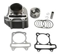 eKmRFN Set Cilindro 61mm 170cc 2V Like125 Racing Big Bore Compatibile con DJ S Like Movie XL People S Super 8 125cc 4T