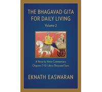 Eknath Easwaran The Bhagavad Gita for Daily Living, Volume 2 (Copertina rigida)