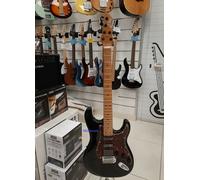 EKO AIRE LITE BLACK CHITARRA ELETTRICA NERA Pickup HSS + Tracolla Cavo Plettri