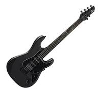 Eko AIRE STEALTH MATT BLACK Chitarra Elettrica a 24 Tasti con pickup H-S-S