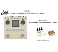 Eko BAIO XL Pedale Multi EFX x Chitarra Elett. Acust. Classica Basso + IR integ.