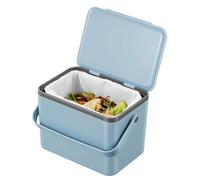 EKO - Cestino per rifiuti Alimentari - Cestino per rifiuti Alimentari da Cucina - Blu Titanio, 4 Litri