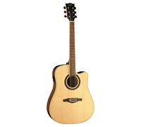Eko ONE D150CE NATURAL Chitarra elettroacustica forma Dreadnought 20 Tasti