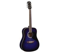 Eko guitars Ranger 6 EQ Blue Sunburst Chitarra Semiacustica Dreadnought