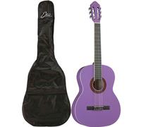 EKO CS-10 Violet con Borsa Chitarra Classica 4/4 da Studio Principianti Viola...