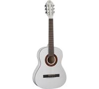 Eko Music Group Chitarra classica CS-5 White 3/4 Top Agathis Custodia inclusa Bianco
