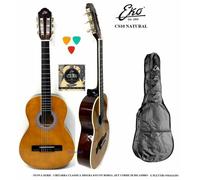 EKO CS10 CS-10 CHITARRA CLASSICA 4/4 NATURAL + 3 PLETTRI + 1 KIT CORDE RICAMBIO