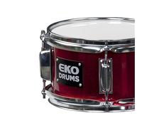 Eko Drums - ED-300 Drum kit Metallic Red - 5 pezzi