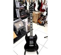Eko DV-300 BLACK Chitarra Elettrica serie a 22 Tasti con due pickup Humbucker