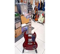 EKO DV300 WINE RED CHITARRA ELETTRICA TIPO Diavoletto SG KIT BORSA e TRACOLLA
