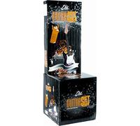 Eko EG-11 PACK BLACK, Chitarra Elettrica Set con Accordatore, Amplificatore, Borsa Tracolla, Muta Corde di Ricambio, Colore Nero