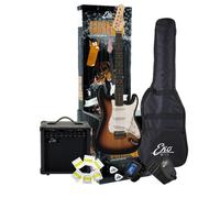 Eko EG-11 PACK SUNBURST Kit Chitarra Elettrica Eko S-300 + Amp. e accessori