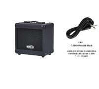 EKO G-BS10 Stealth Black AMPLIFICATORE COMBO 10W PER CHITARRA ELETTRICA + CAVO