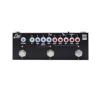 EKO GUITARS - BAIO B PEDALE MULTIEFFETTO CON IR INTEGRATI PER BASSO Elettrico e Acustico, 8 IR Amplificatori, Controlli di Tono, Compressore, Chorus, Phaser e Delay