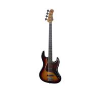 EKO JB-300 Sunburst Basso Elettrico Vintage Jazz Bass KIT Borsa + Tracolla Corde
