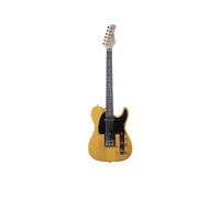 EKO GUITARS - Chitarra Elettrica TL-300, Corpo Pioppo, Manico Acero, Tastiera Laurel, 2 Pickup Single Coil, Ponte Stile Tele, 22 Tasti, Colore Butterscotch