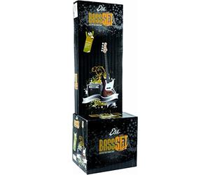 EKO GUITARS - EB-29 PACK BLACK, Set Basso Elettrico con Amplificatore, Accordatore Elettronico, Muta Corde di Ricambio Tracolla, Colore Nero