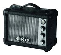 EKO GUITARS- I-5G BLACK, Amplificatore Combo a Batteria per Chitarra, Dotato di Due Canali, Ingresso Mp3/PC, Uscita per Cuffia, Potenza 5 Watt, Peso 1,9 kg, Colore Nero