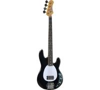 EKO GUITARS - MM-300 Black, Basso Elettrico 4 Corde, Serie "Tribute Starter", Corpo in Pioppo, Manico in Acero Finitura Gloss, Tastiera 21 Tasti in Resina Eko WPC, Colore Black