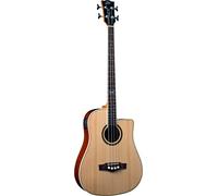 Eko GUITARS - NXT BASS B100CE NATURAL, Basso Acustico Shape Dreadnought, Top in Abete, Fasce e Fondo in Mogano, Manico in Mogano, Tastiera in South American Roupanà, Scala 812mm, Colore Natural