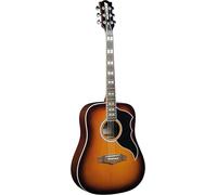 EKO GUITARS - Ranger VI VR, Chitarra Acustica, serie "Vintage Reissue", Top in Abete, fasce e fondo in Mogano, manico in Mogano e tastiera in South American Roupanà, Colore Honey burst