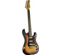 EKO S300 RELIC SUNBURST Chitarra elettrica Vintage STRATOCASTER +Tracolla + Cavo