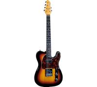 Eko TERO V-NOS SUNBURST Chitarra Elettrica a 22 Tasti con singol-coil S-H