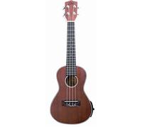 EKO DUO UKULELE CONCERTO EQ ELETTRIFICATO MOGANO ACCORDATORE ELET + BORSA e CAVO