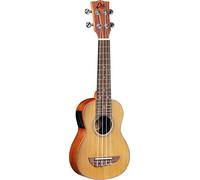EKO GUITARS - UKU EVO UKULELE SOPRANO EQ, Ukulele Soprano con Equalizzatore Top Abete, Fasce e Fondo in Mogano, Colore Natural