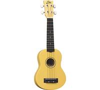 EKO GUITARS - Uku Primo Ukulele Soprano in Tiglio con Borsa Inclusa; Design Vivace e Compatto; Suono Chiaro; Ideale per Tempo Libero, Studio e Attività Musicali; Colore Giallo