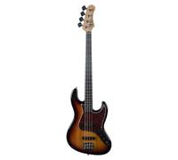 EKO GUITARS - Basso Elettrico JB-100, 4 Corde Short Scale, Corpo in Pioppo, Manico in Acero, Tastiera in Laurel, Pickup Tipo Jazz, Colore Sunburst
