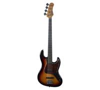 EKO JB-300 Sunburst Basso Elettrico Vintage Jazz Bass KIT Borsa + Tracolla Corde