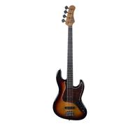 EKO JB-300 Sunburst Basso Elettrico Vintage Jazz Bass KIT Borsa + Tracolla Corde