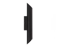 Eko-Light Applique Corte, nero, 2 luci Eko-Light