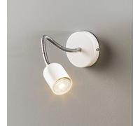 Eko-Light Applique Maxi con braccio flessibile, bianco Eko-Light