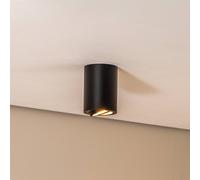 Eko-Light Faretto da soffitto Bima, rotondo nero Eko-Light
