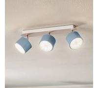 Eko-Light Faretto da soffitto Cloudy 3 luci blu Eko-Light